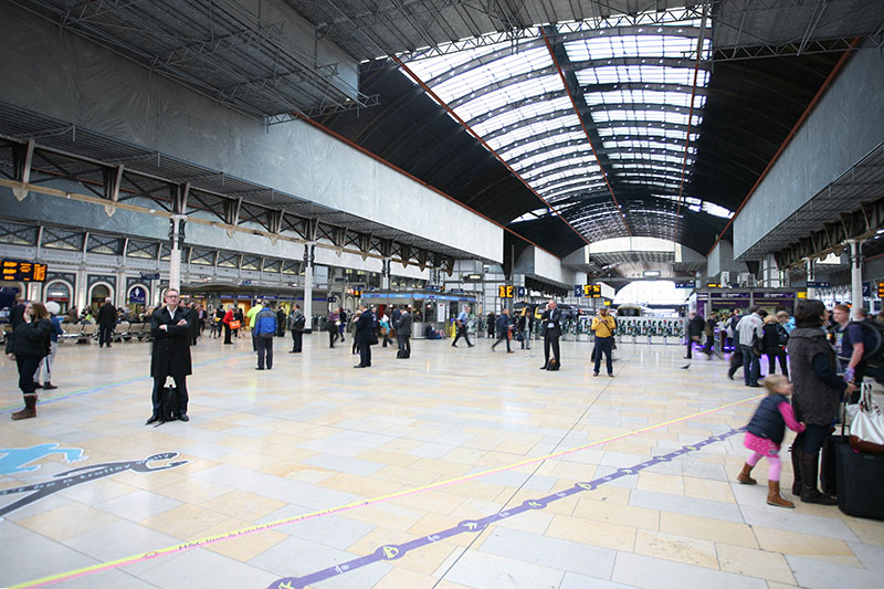 Paddington Station scaffolding design