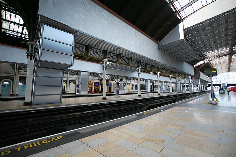 Paddington Station scaffolding design