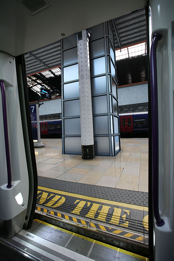 Paddington Station scaffolding design